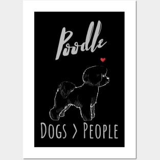 Poodle - Dogs > People Posters and Art